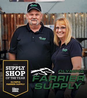 Olympia Farrier Supply Named Inaugural Supply Shop of the Year