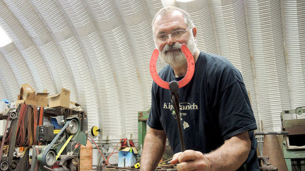 Hawaiian Farrier Blacksmith Prefers Old School Methods